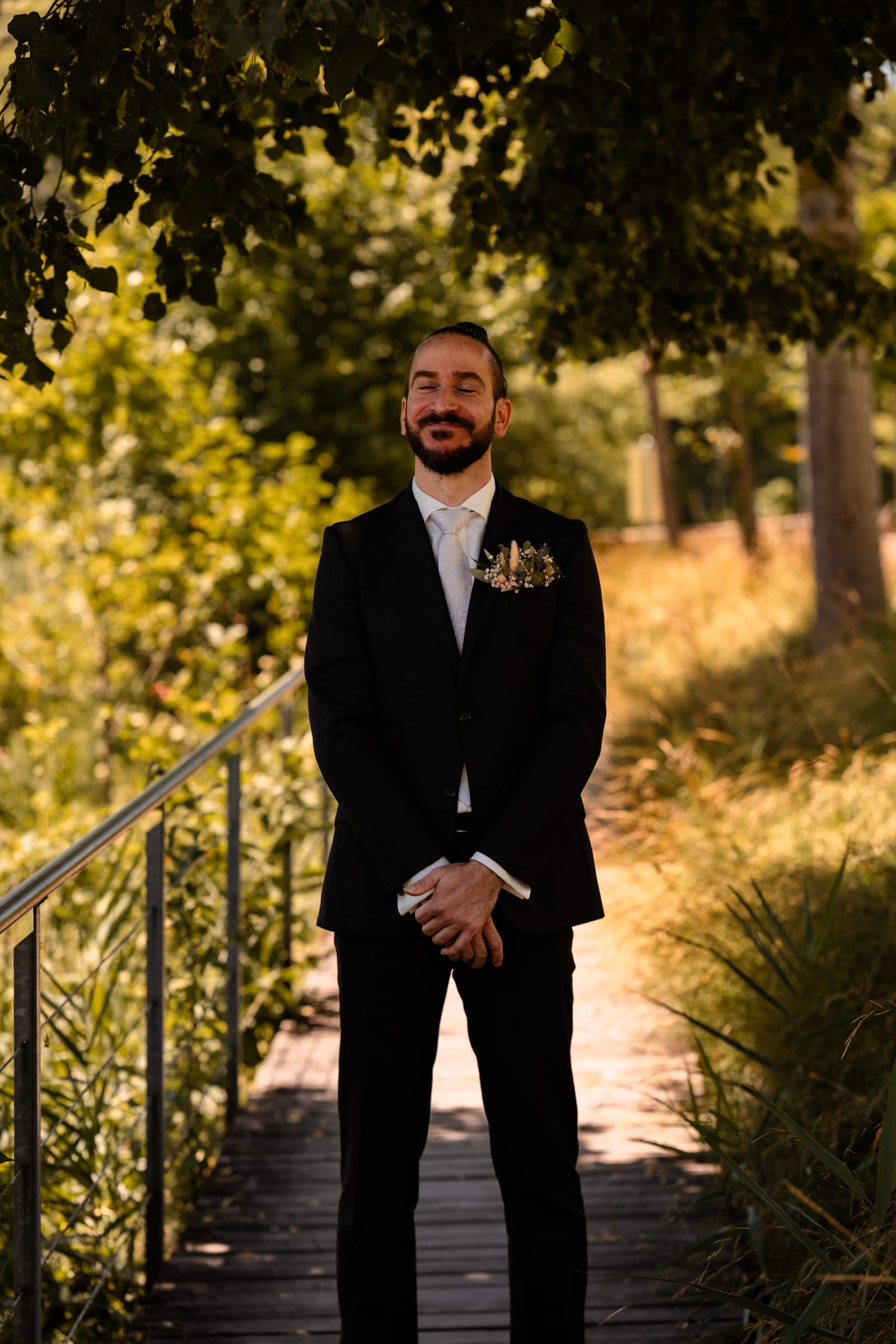 First Look am Wenigerweiher – Hochzeit in St. Gallen