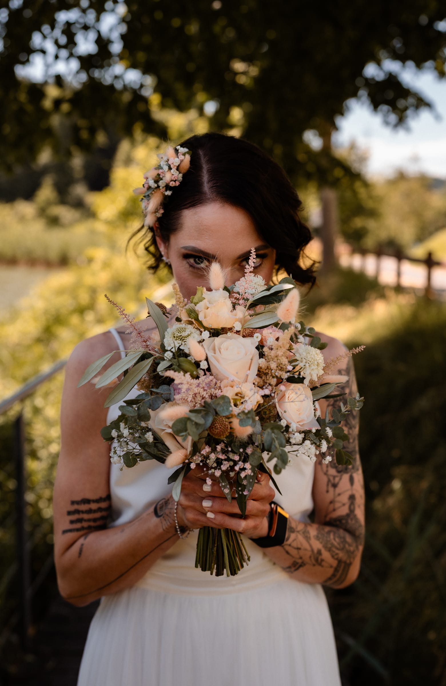 First Look am Wenigerweiher – Hochzeit in St. Gallen