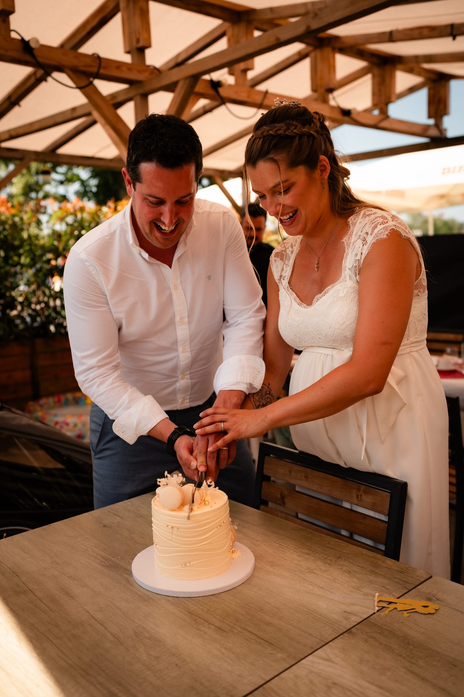 Ausklang im Ristorante Pizzeria La Vecchia Cantina in Bülach – Hochzeit von Jasmin & Janis